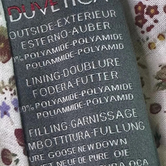 Duvetica Black Patent Real Down Coat Jacket Snap-Down Ruffle Rare Size Small 38 - Picture 14 of 16